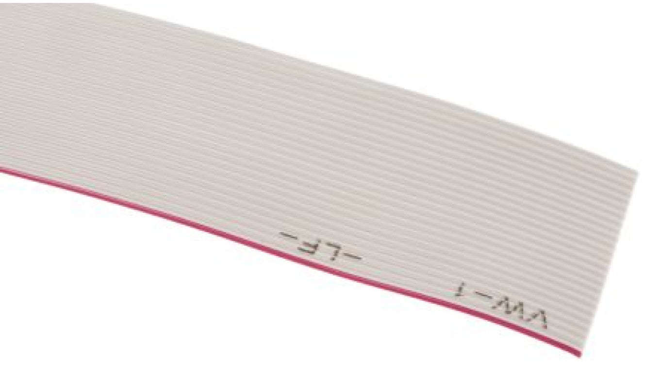 Kabel taśmowy Nieekranowany, AWG: 28, 25-żyłowy, raster: 1.27mm, 30m, -20→ +105 C