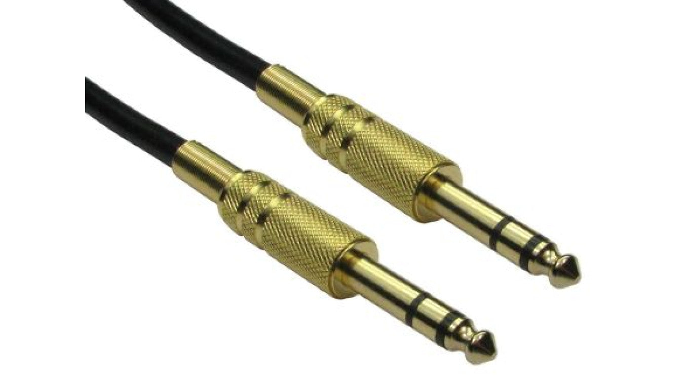 Kabel Jack audio, złącze A: Męskie, złącze B: Męskie, 1m