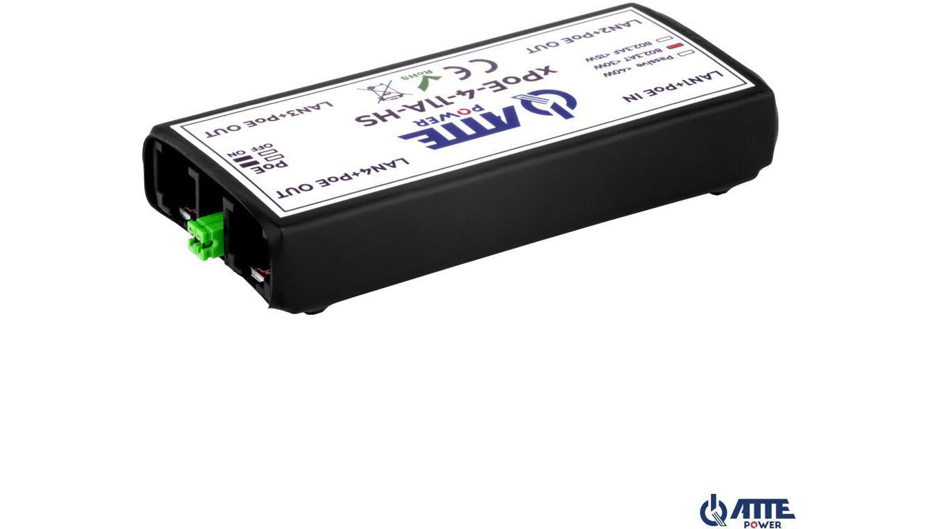 SWITCH 4-PORTOWY POE ATTE xPoE-4-11A-HS