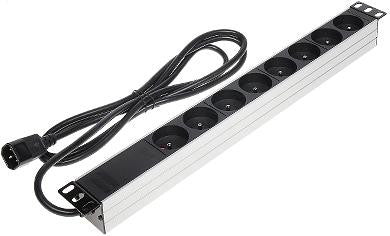 Listwa zasilająca 8 gniazd PD-8/RACK/IEC
