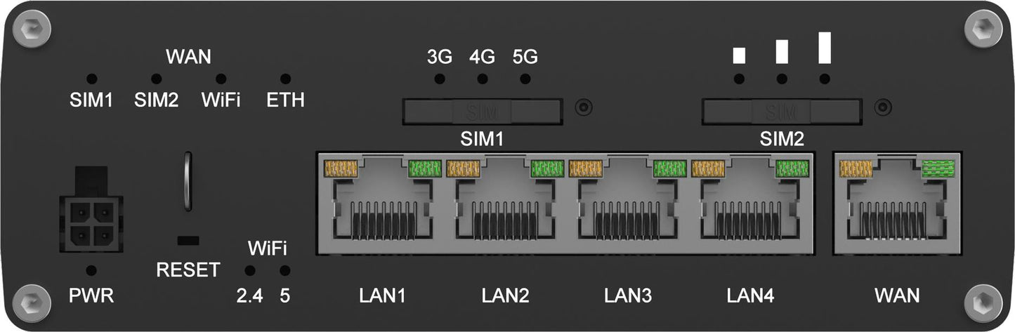 Teltonika RUTC50 router przemysłowy 5G (RUTC50200000)