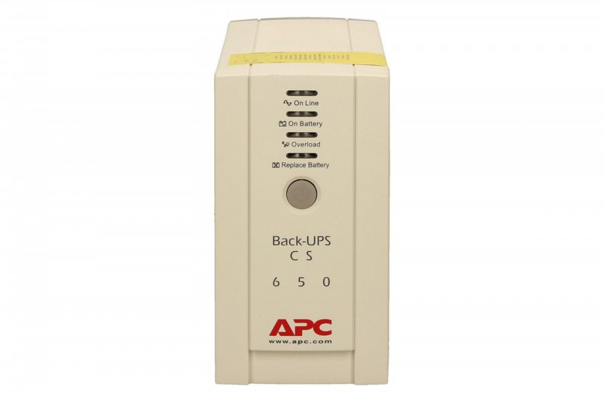 APC Zasilacz awaryjny BACK-UPS CS 650VA USB/SERIAL 230V BK650EI