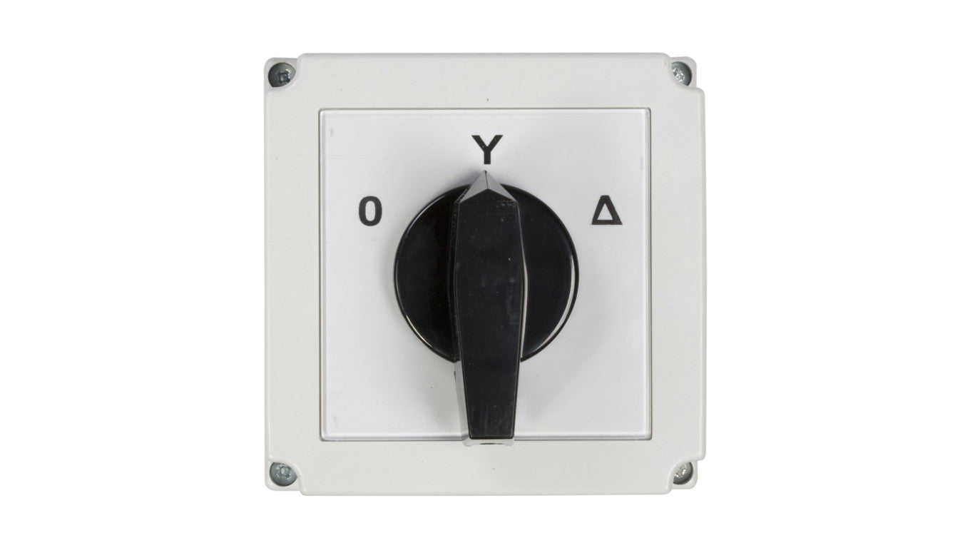 Łącznik krzywkowy gwiazda-trójkąt 3P 63A w obudowie 4G63-12-PK R214 63-840591-051