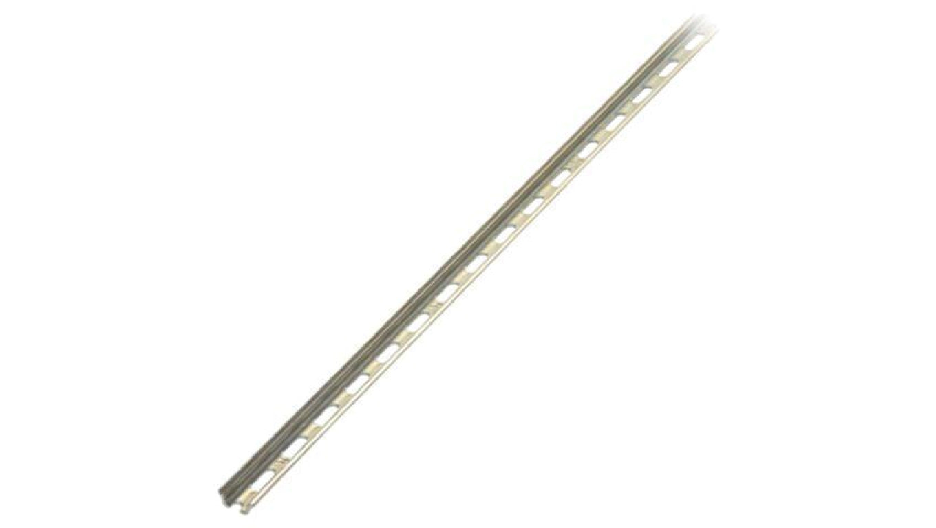 L: 2000mm, W: 15mm, H: 5.5mm, szyna DIN, stal 1401682
