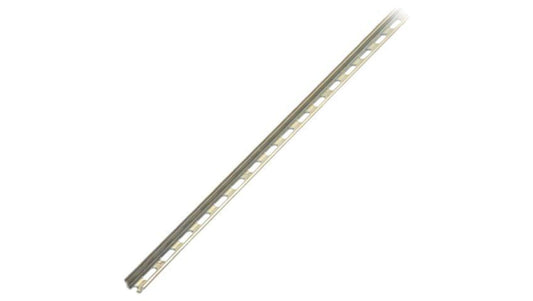 L: 2000mm, W: 15mm, H: 5.5mm, szyna DIN, stal 1401682
