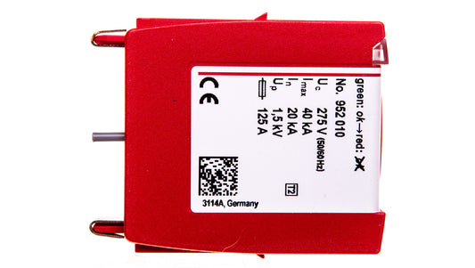 Akcesoria: moduł ochrony ogranicznika przepięć Typ 2 20kA 1,5kV DG MOD 275 952010