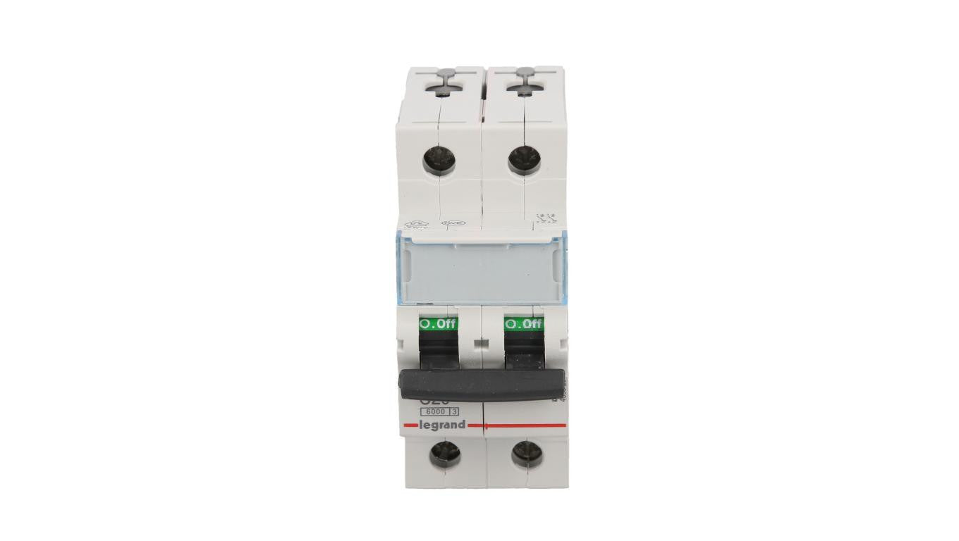 Wyłącznik nadprądowy 2P C 20A 6kA AC S302 TX3 403529