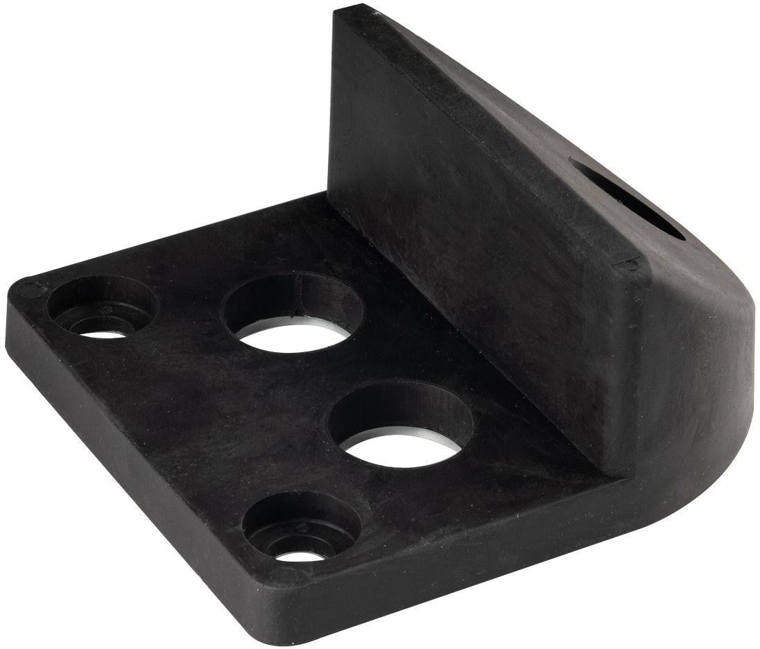 Przykręcany stoper do bramy PSG 61.191 (130x150/H65) powlekany gumą