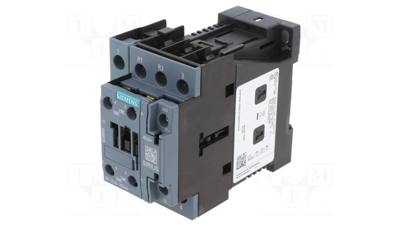 3RT2526-1BB40 Stycznik 4-biegunowy NC x2 + NO x2 Styki pomocnicze: NO + NC