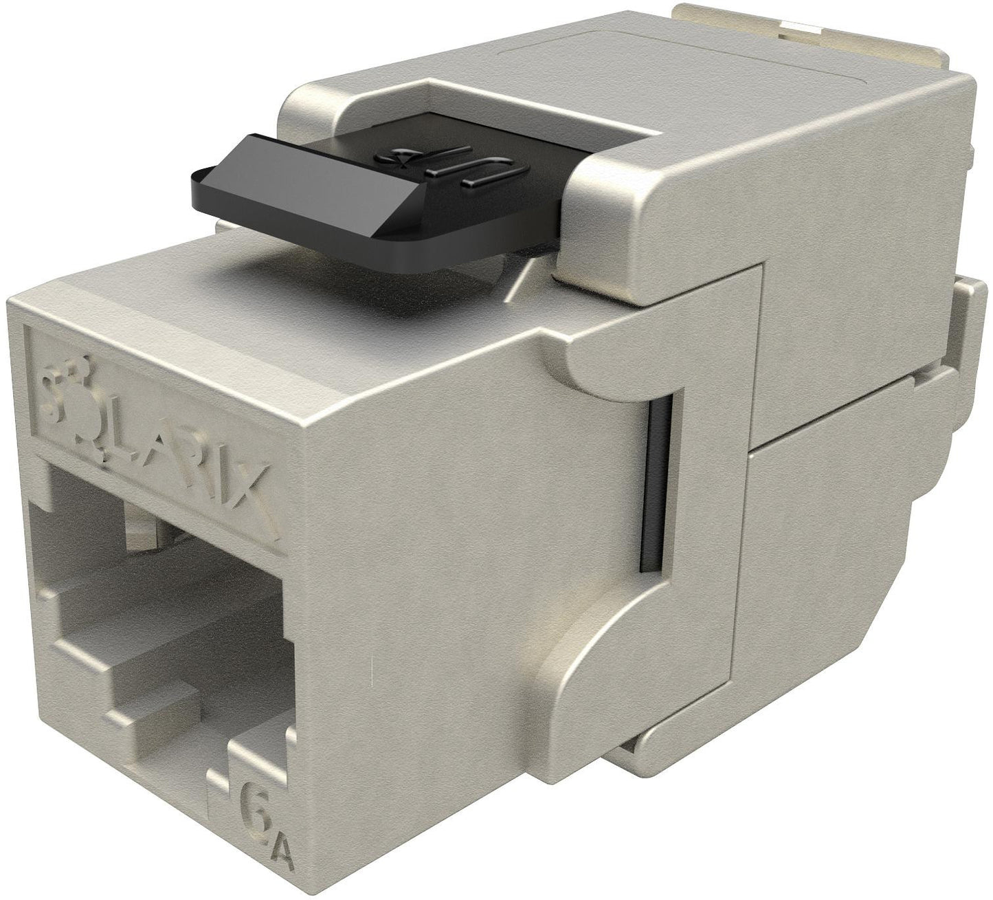 Moduł Keystone samozaciskowy Solarix Cat.6A STP RJ45 SXKJ-10G-STP-BK-SA
