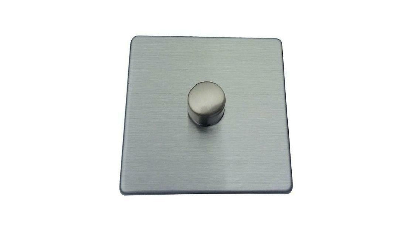 Varilight Metal ściemniacz PRO-100W uniwersalny do led STEEL stal szlifowana