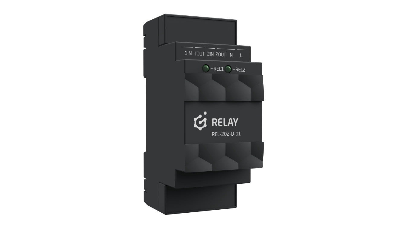 GRENTON RELAY 2HP, DIN, TF-Bus, REL-202-D-01