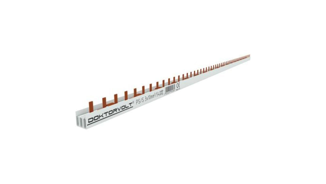 Szyna łączeniowa sztyftowa PS/S 3-fazowa 54-modułowa 10mm2 63A 2084