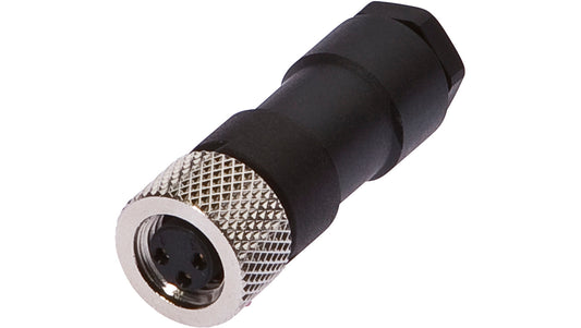Gniazdo kablowe, proste, do samodzielnego montażu Złącze lutownicze, Ø3,5-5mm, 4A, 60V, VK003074