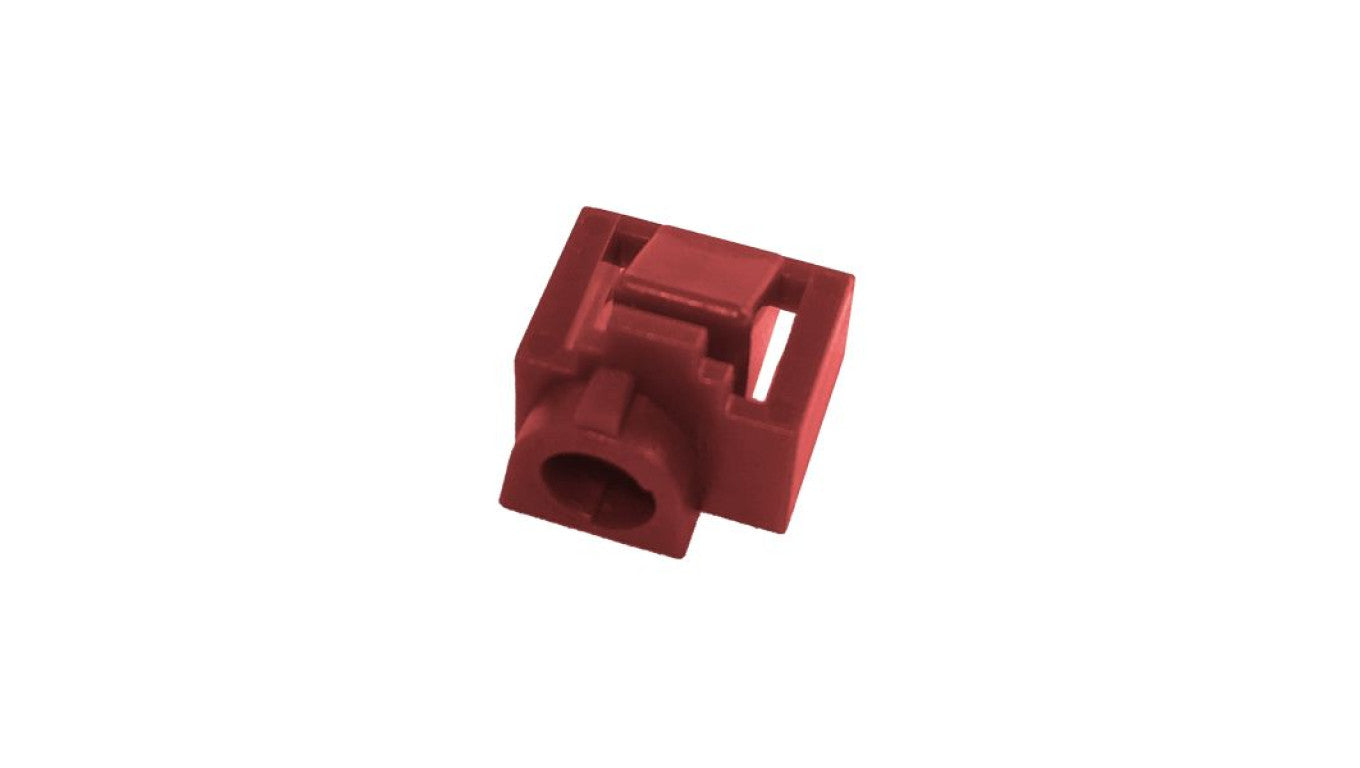 Blokada gniazda RJ45 przed nieautoryzowanym wpięciem, kolor czerwony WT-BG-05