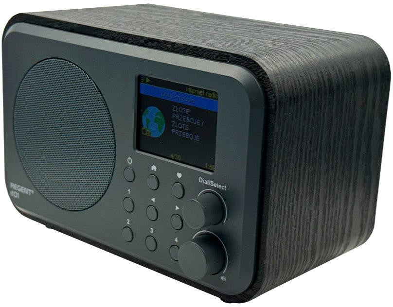 Radio internetowe Ferguson Regent i101 | DAB+ | FM RDS / Akumulator 2000 mAh (Czarne)
