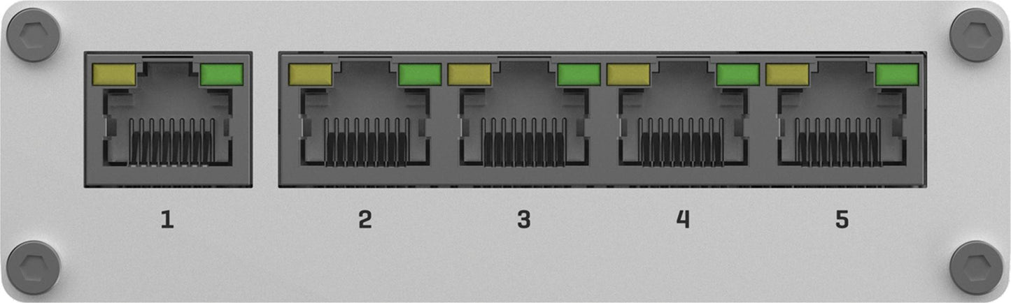Teltonika TSW110 switch przemysłowy 5xGE (TSW110000000)