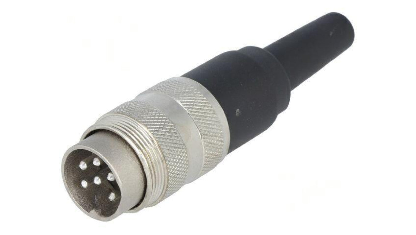 Złącze M16 wtyk męskie -PIN 6 5A 300V C091A T3400001U