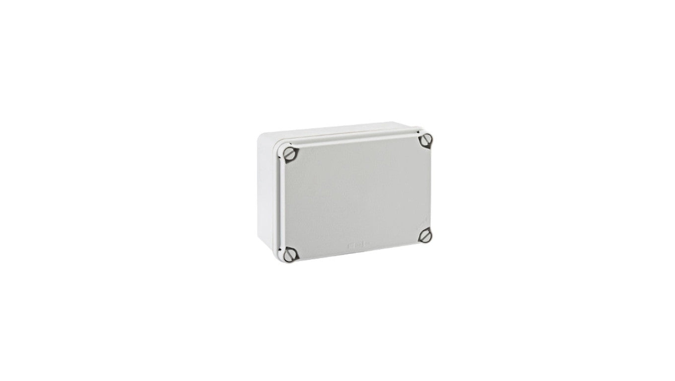 IP65-IP67 Puszka hermetyczna LIGHT 121x166x80 pokrywa pełna, gładka
