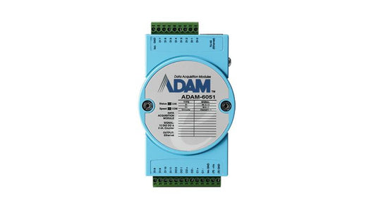 Zdalny moduł I/O z 12xDI, 2xlicznikami impulsów i 2xDO ADAM-6051-D