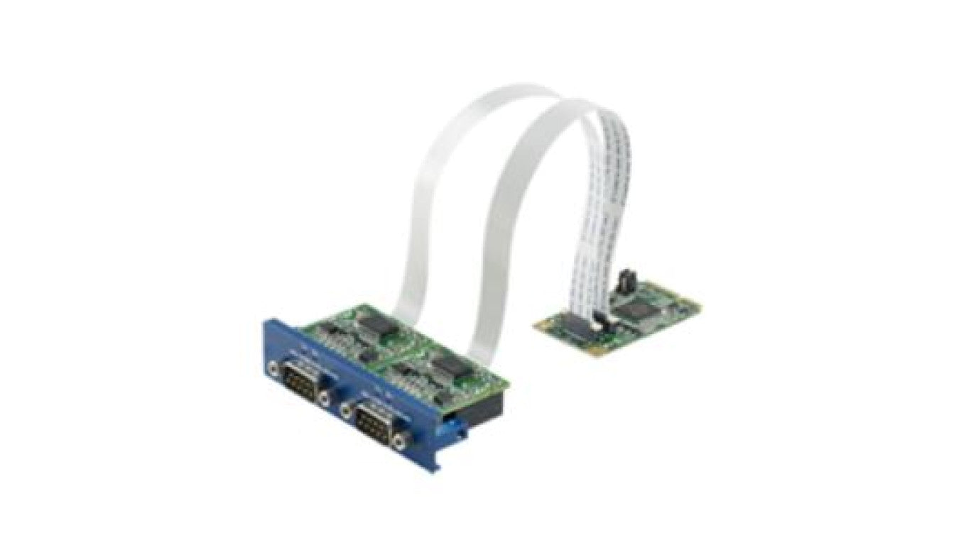 Izolowany RS-232, DB9 x 2, (USB type) PCM-24D2R2-BE
