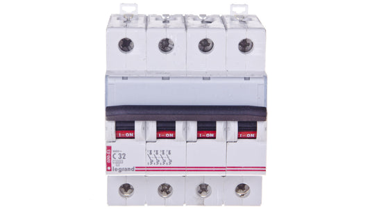 Wyłącznik nadprądowy 4P C 32A 10kA AC S314 TX3 404259