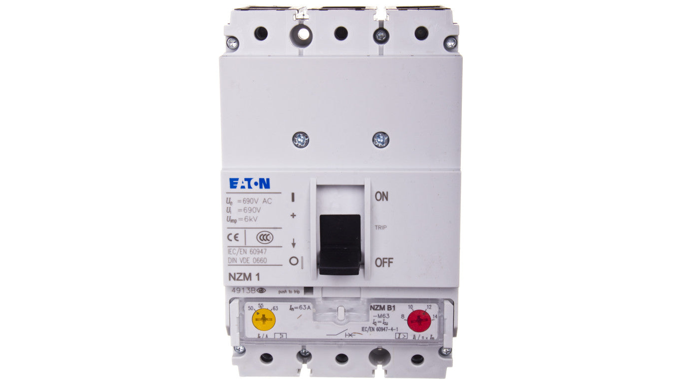 Wyłącznik silnikowy 3P 30kW 50-63A NZMB1-M63 265712