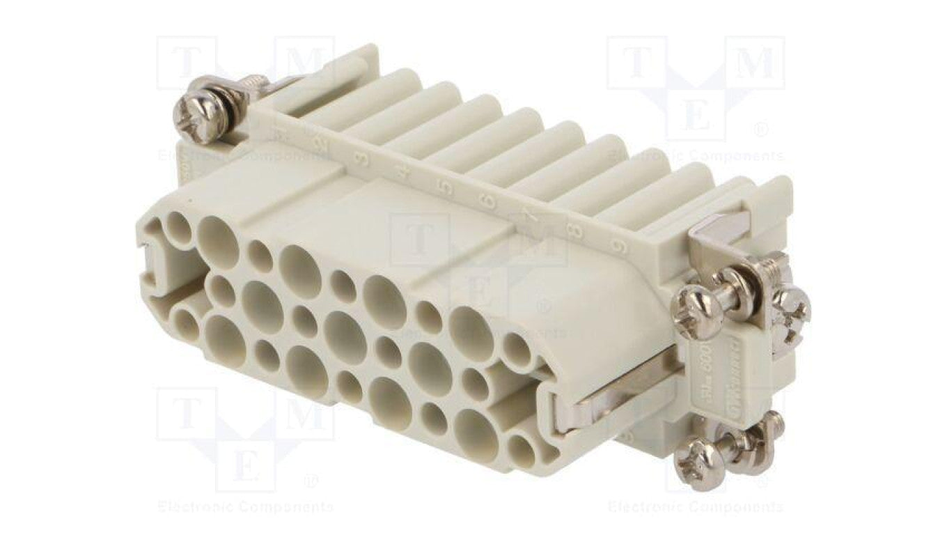 Złącze HDC wkładka stykowa żeńskie GWconnect PIN 25 250V 93601-0099