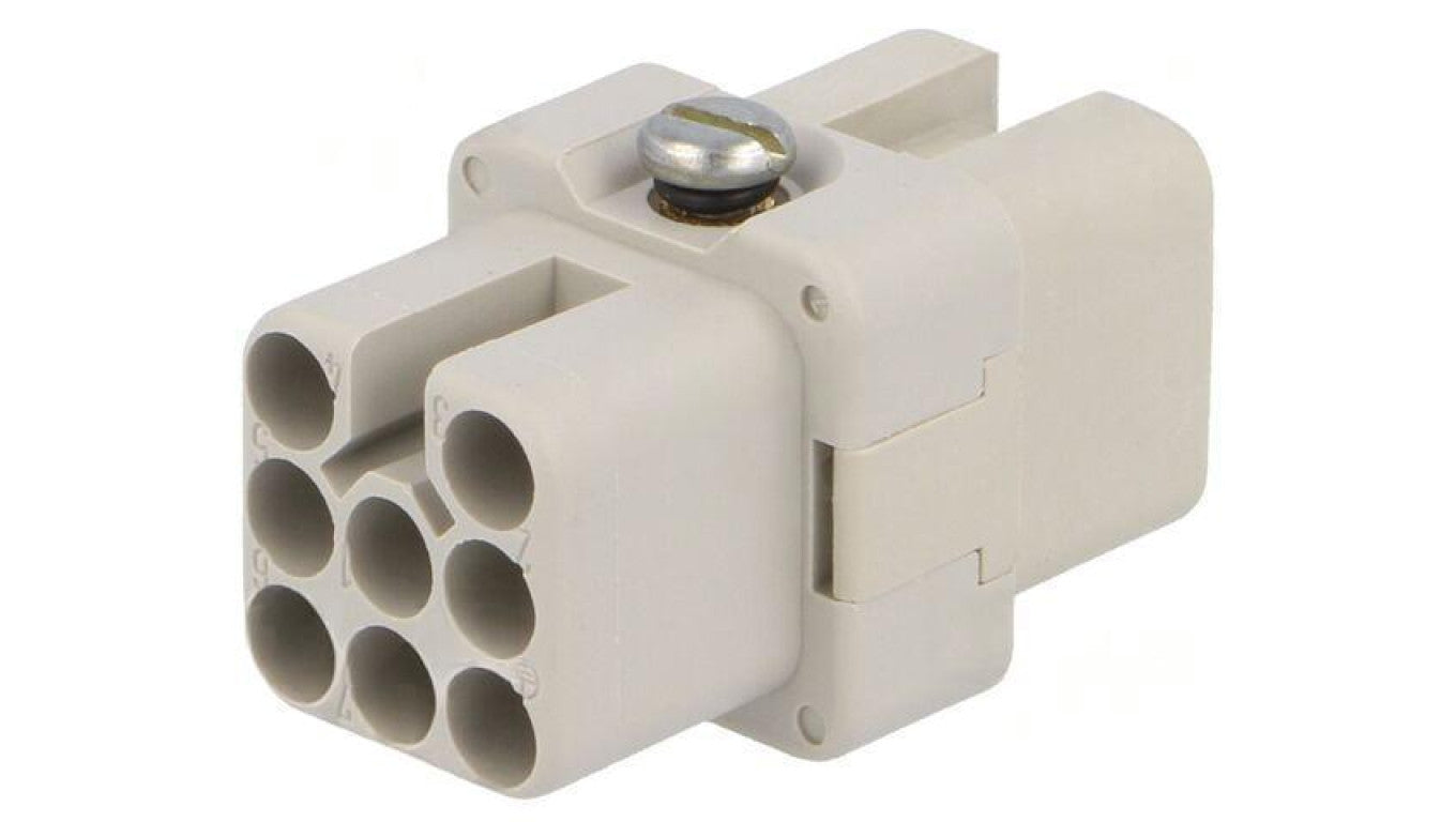 Złącze HDC wkładka stykowa żeńskie 16A 42V -PIN 8 rozmiar A3 C14610B0080002
