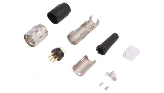 Złącze M16 wtyk męskie -PIN 6 5A 300V C091A T3400018U