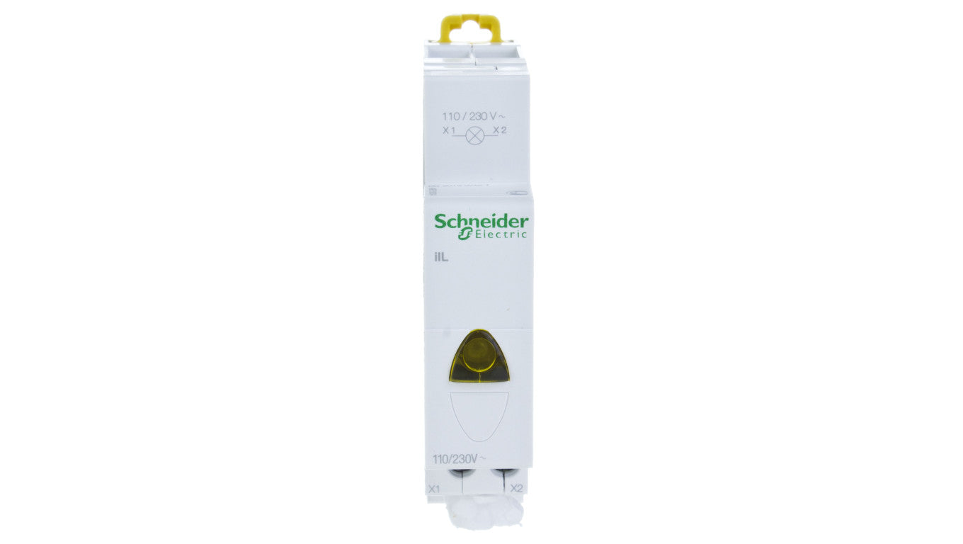 Lampka modułowa 1-fazowa żółta 110-230V AC iIL A9E18324