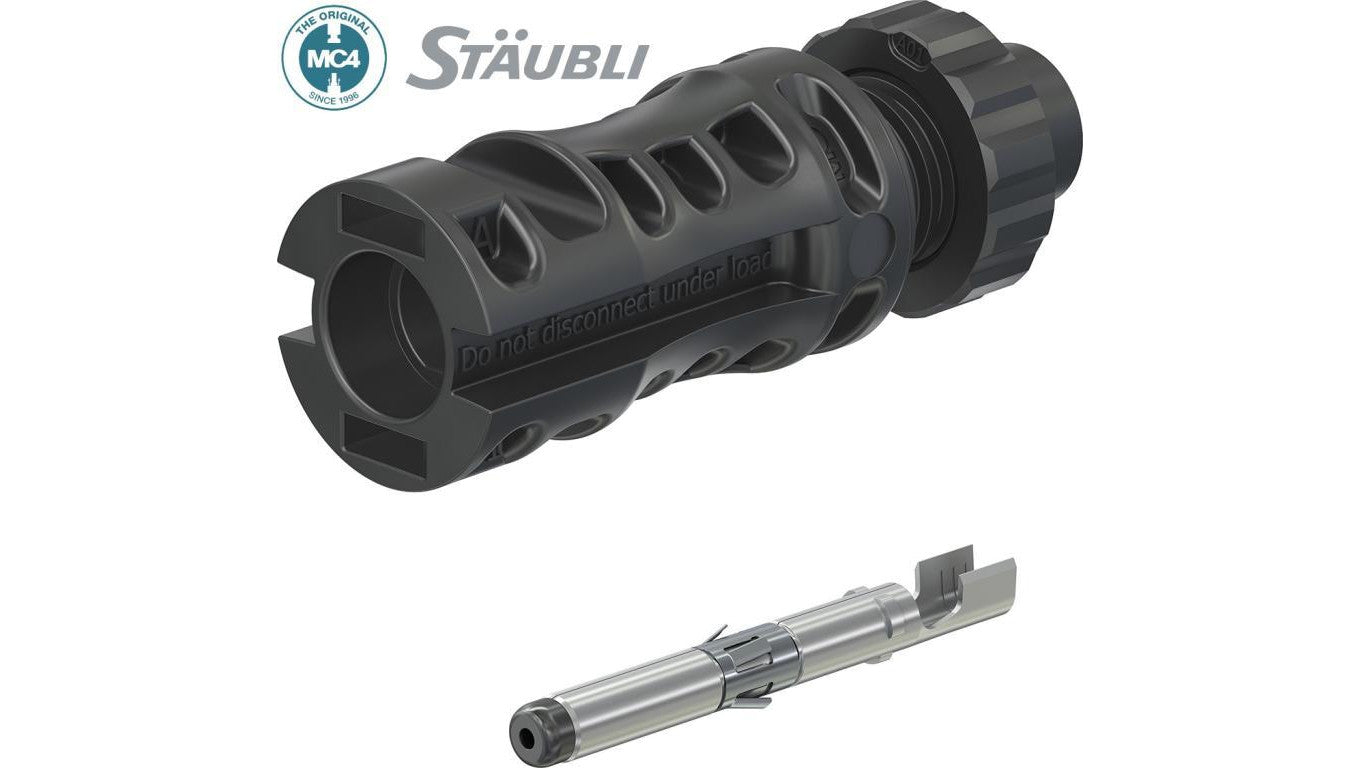 Wtyk MC4 EVO2 złącze do rozdzielnic, przewód 4/6 mm2 Staubli (Multi Contact) - opak. 10 szt