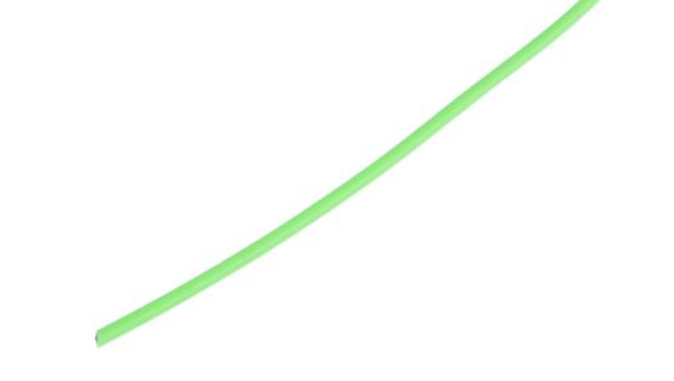 Przewód do urządzeń PTFE PTFE Zielony, 100m 0,12 mm² 7/0,15 mm, 300 V, -75 → +200C, Ø 0.8mm, RS PRO BS3G210