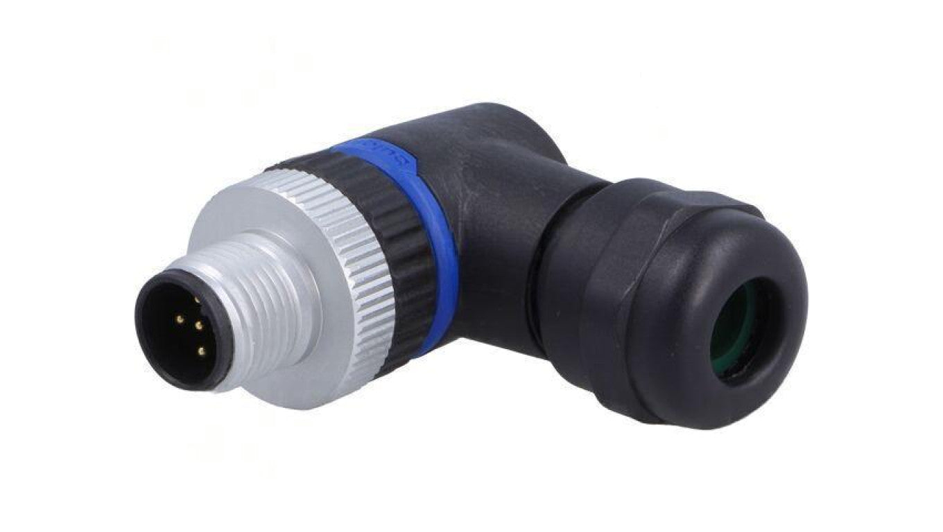 Złącze M12 wtyk PIN: 5 męskie 60V kątowe IP67 zacisk śrubowy PXPPAM12RAM05ASTPG9