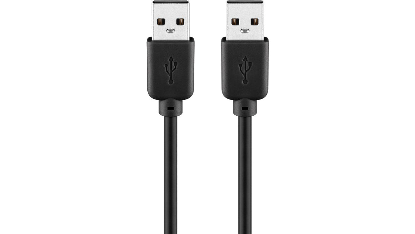 Kabel USB 2.0 Hi-Speed 3 m, czarny - Długość kabla 3 m