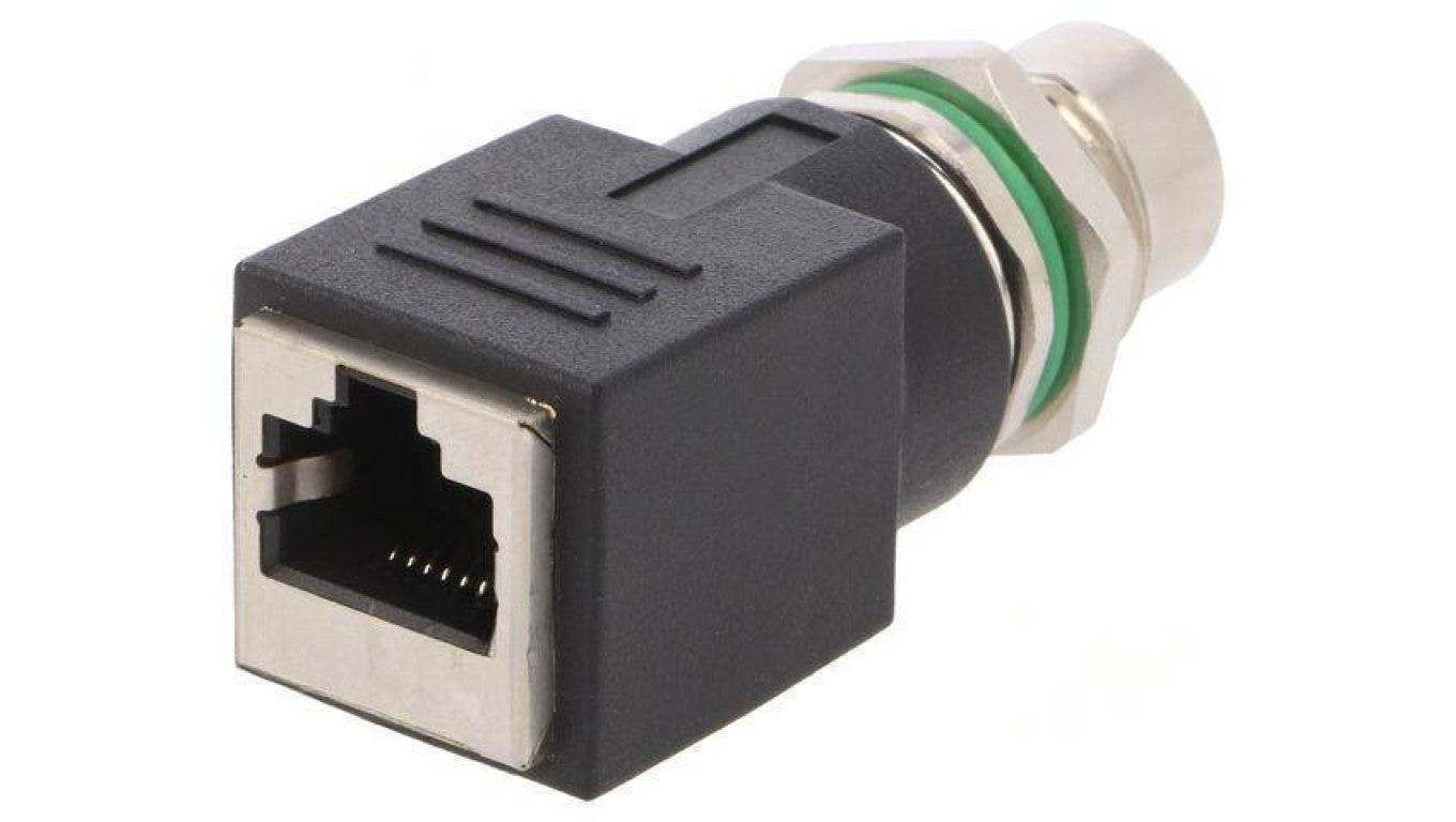 Adapter M12 żeński,RJ45 gniazdo kod X-ProfiNET PIN: 8 PXMBNI12RPM08XRJM16