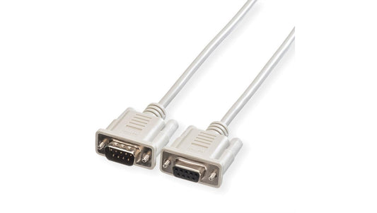 ROLINE RS232 9pol. M/F, 10 m