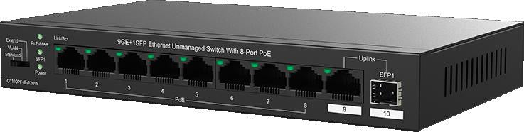 SWITCH POE TENDA TEG1110PF-8-120W