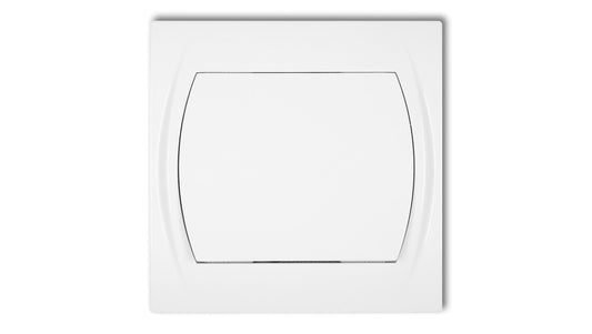 LOGO Łącznik jednobiegunowy biały LWP-1