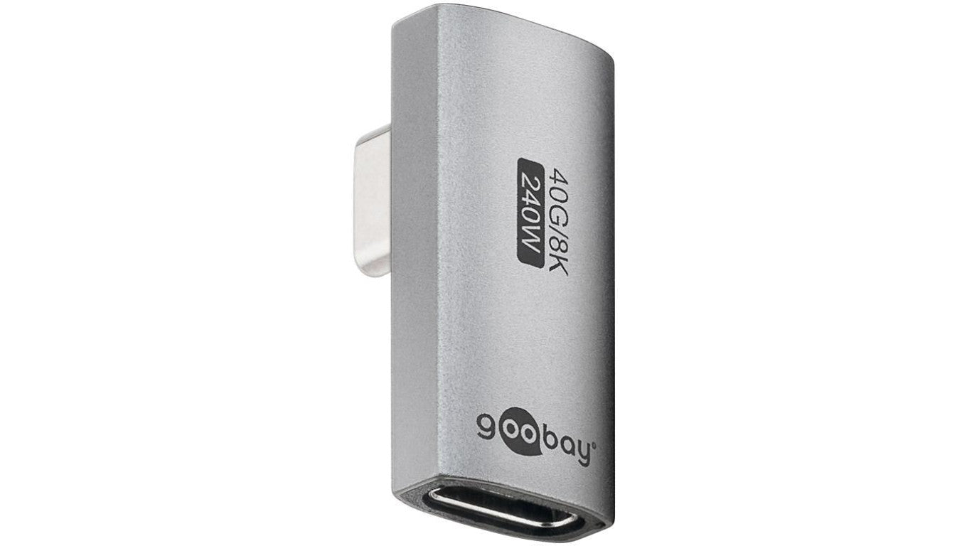Adapter USB-C™ pionowy 90 długi, USB4™