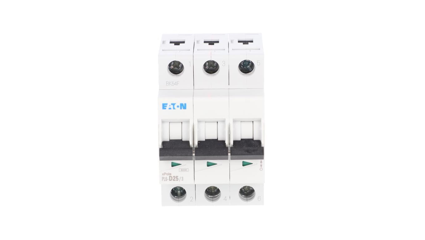 Wyłącznik nadprądowy 3P D 25A 6kA AC PL6-D25/3 286615