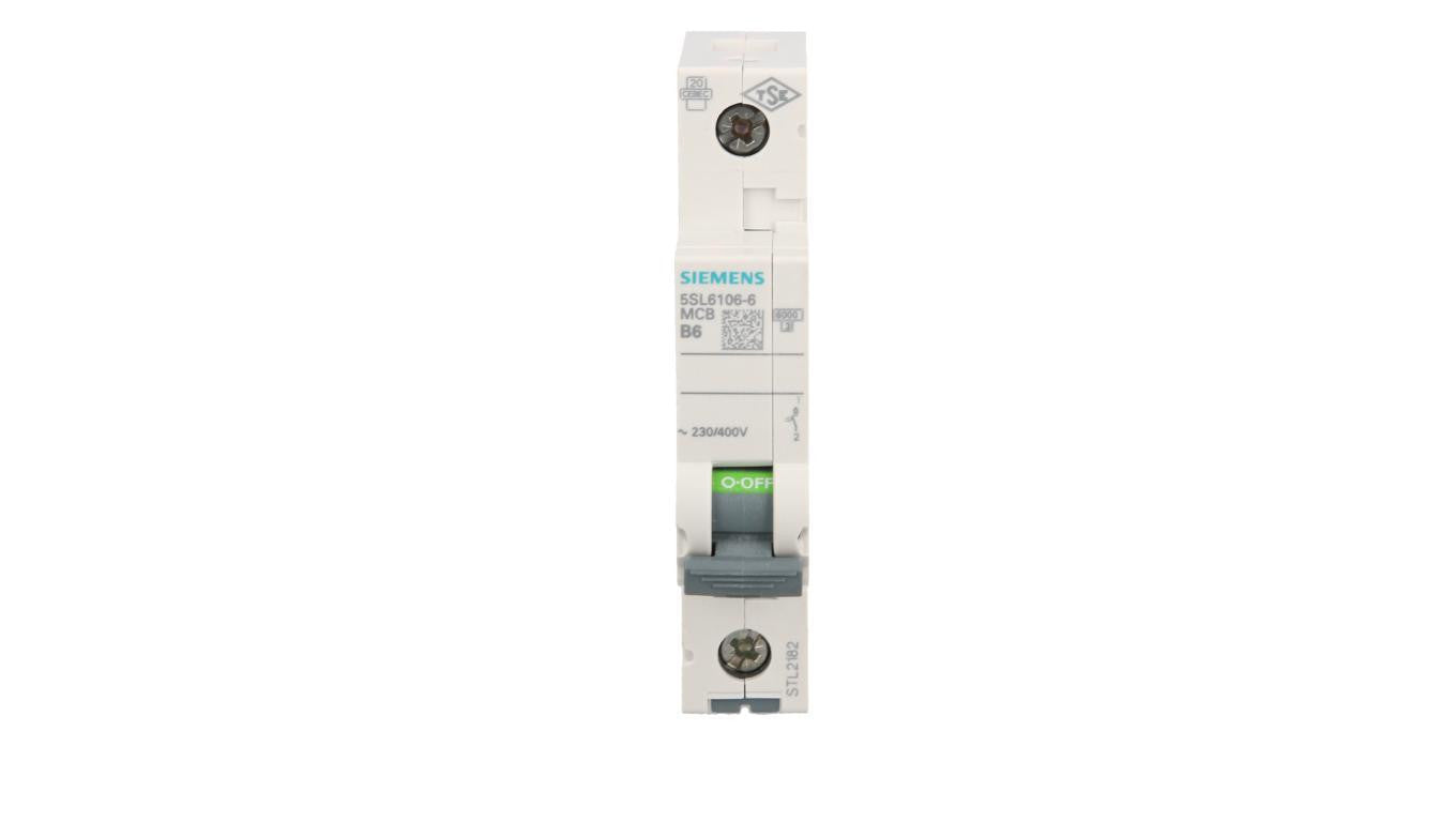 Wyłącznik nadprądowy 1P B 6A 6kA AC SENTRON 5SL6106-6