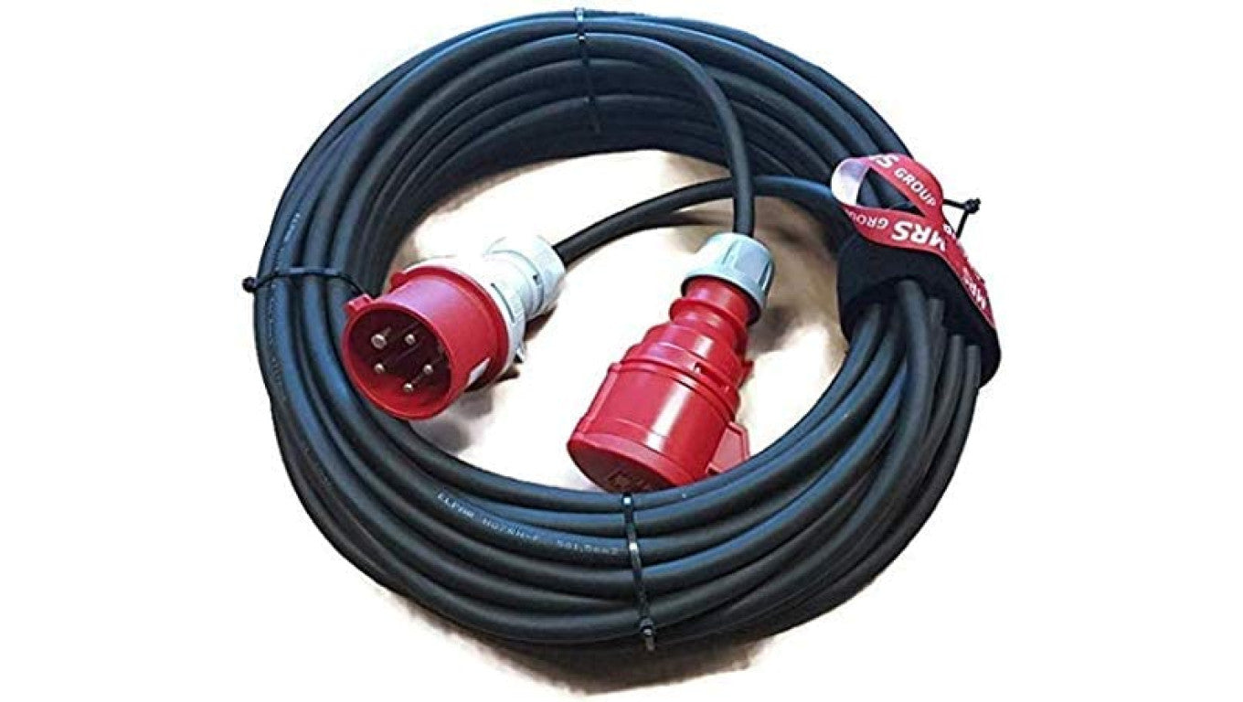 Kabel przedłużacz siłowy 32A/32A 50m 5x4 zmienna faza 243250