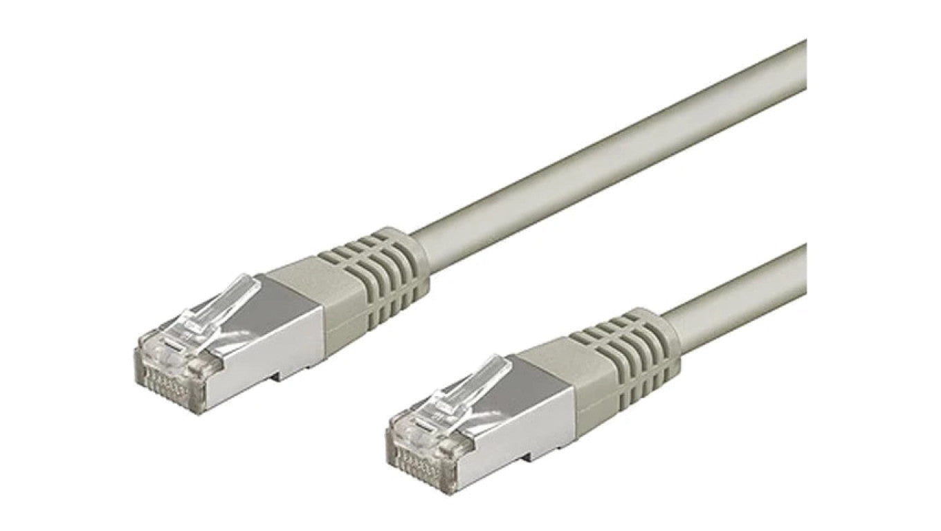 Patch cord SF/UTP 5e linka CCA PVC szary 25m 26AWG 95624