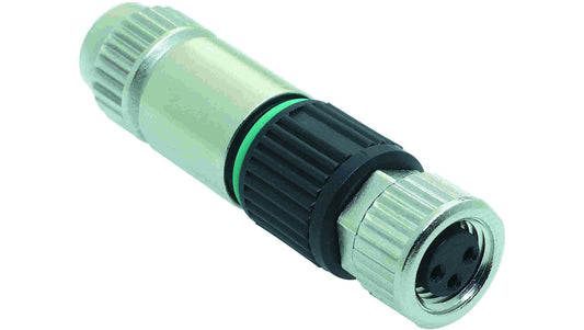 Złącze M8 żeńskie proste 4-PIN 32V 21021512405