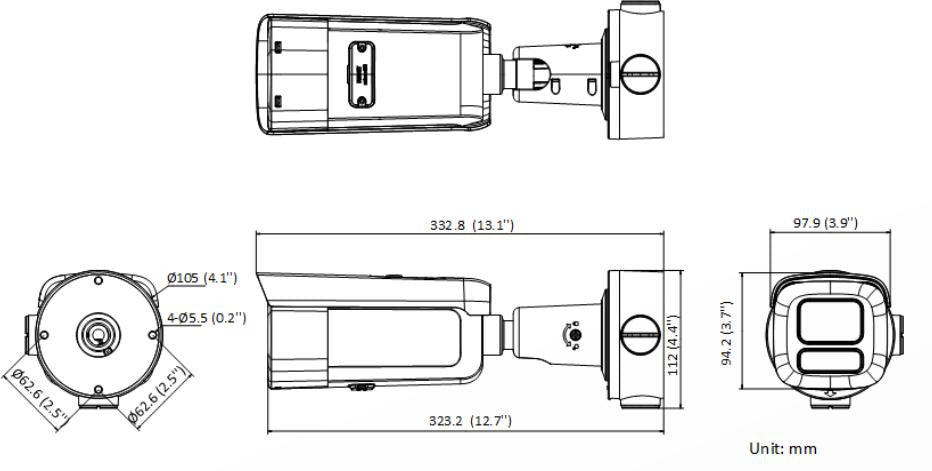 KAMERA IP HIKVISION DS-2CD2T43G2-2LI(2.8mm)