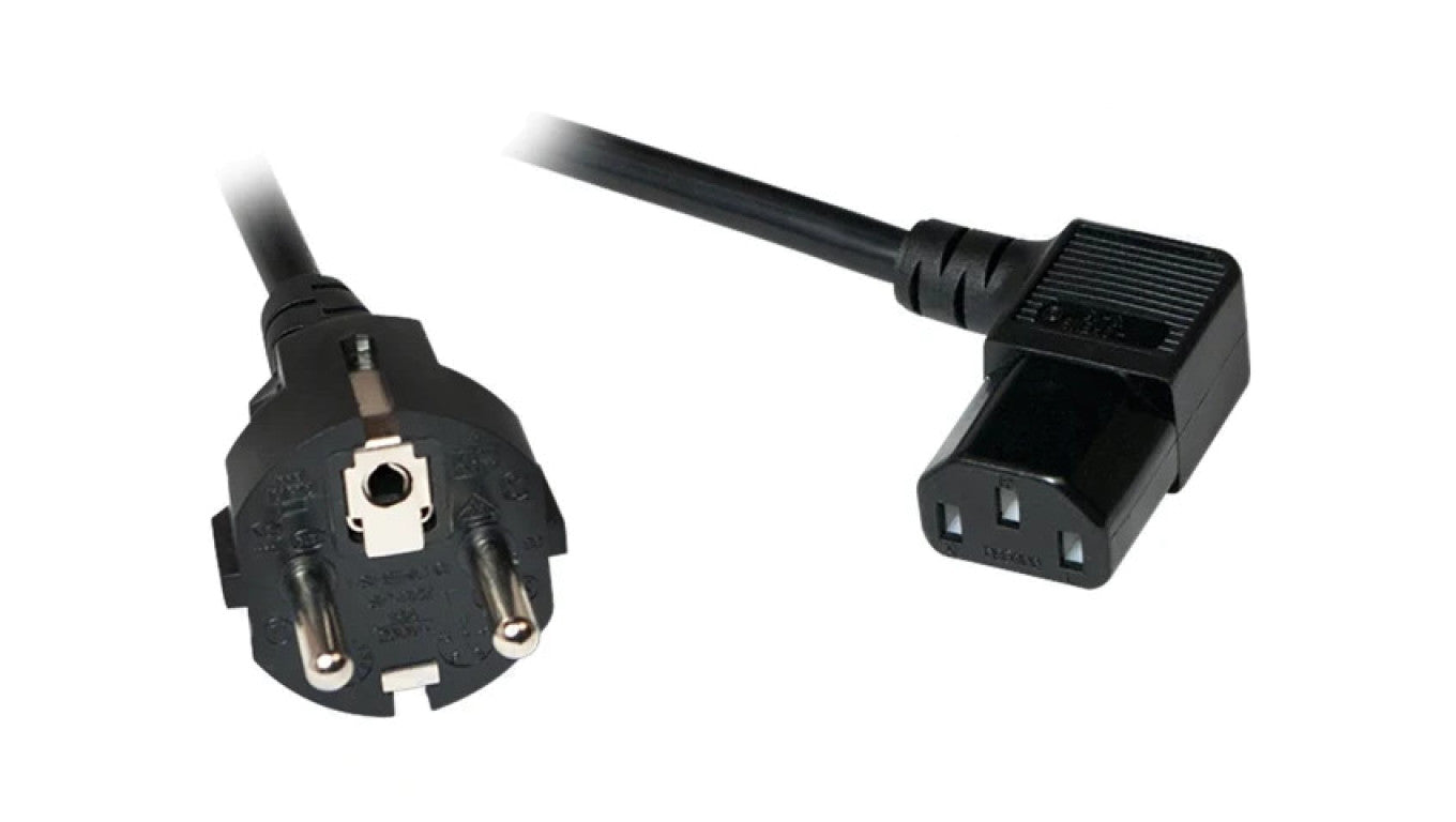 Kabel zasilający CEE 7/7 (E/F)/IEC C13 o długości 5m, 10A CP119