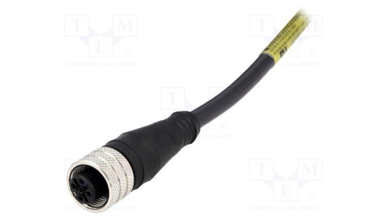 Złącze M12 wtyk żeńskie Micro-Change PIN 4 proste 4A 250V 1200060014