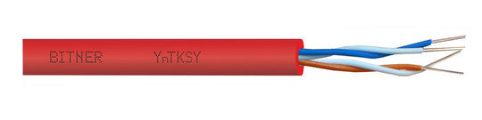KABEL SYGNALIZACJI PPOŻ BITNER YnTKSY 3x2x0,8 - 100m
