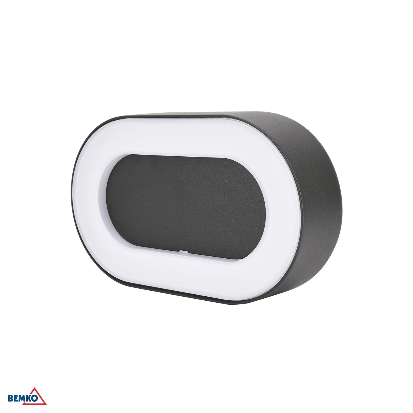 Oprawa elewacyjna VALIT 10W 3000K 800LM IP65 203X45X123MM owalna grafit